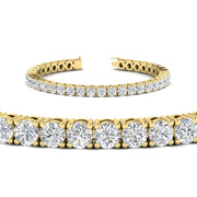 10-Ct.-Diamond-Tennis-Bracelet-In-Yellow-Gold-FDBRC8635ROANGLE2-10.00-CT-NL-YG